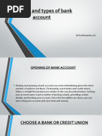 Opening and Types of Bank Account: by Rushil Pandey 11h