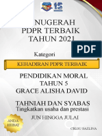 Anugerah Kehadiran PDPR Terbaik