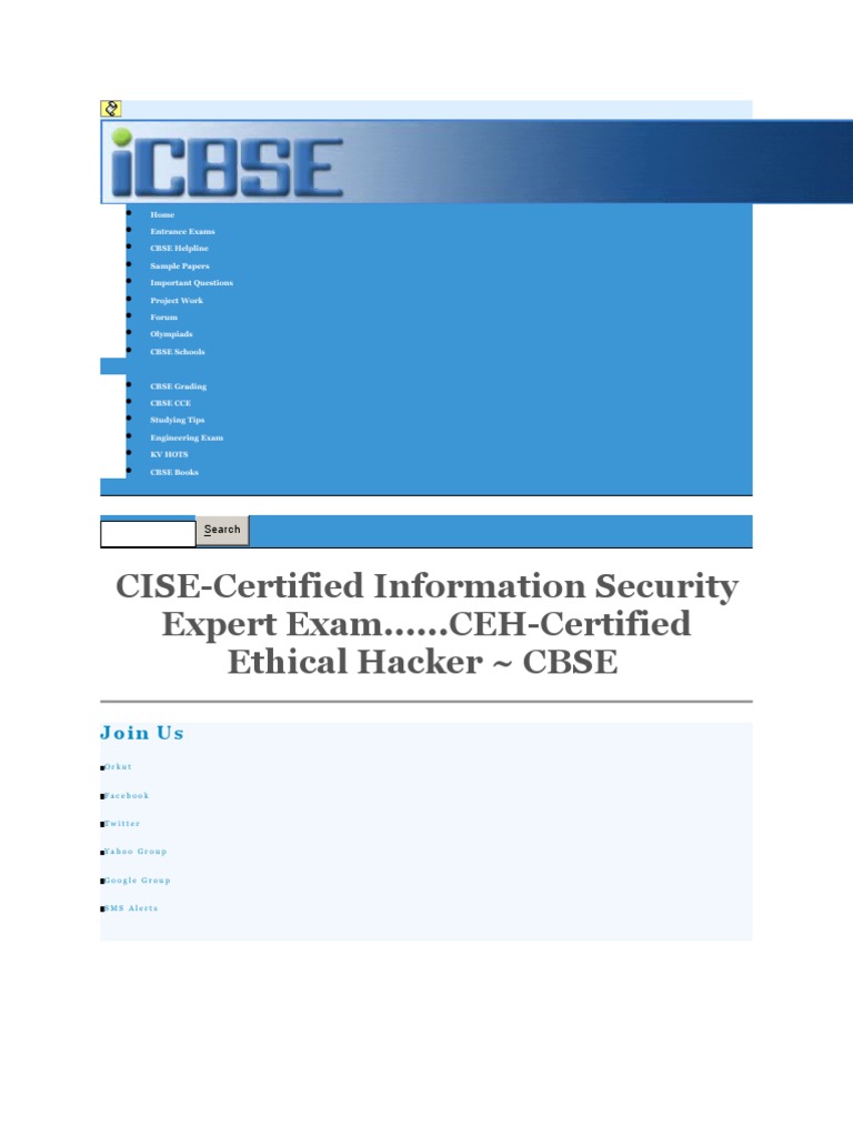 Cise & Ceh | PDF | Information Security | Security Hacker