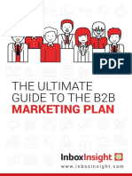 The Ultimate Guide To The B2B: Marketing Plan