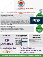 Kurukshetra University ANVESHAN Research Convention Phase-I