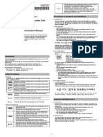 Ethernet/Ip™ Communication Unit Kv-Ep02: Instruction Manual