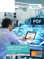 Support Packages For TIA Portal V16: December 2021