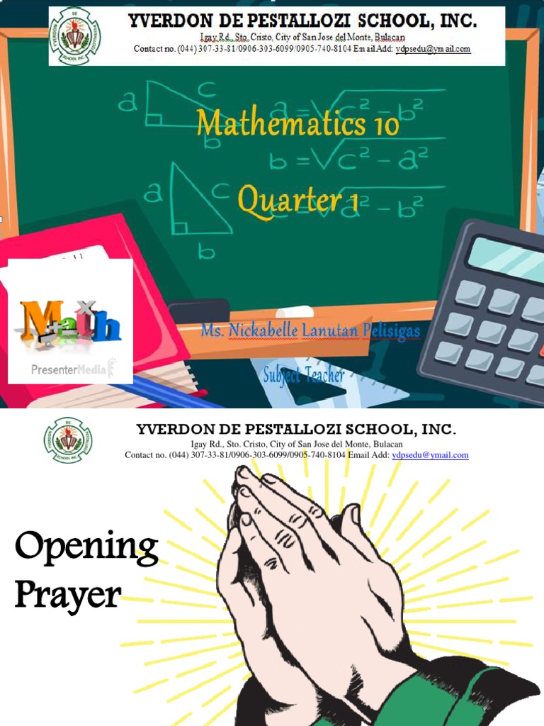 Grade 10 Lesson 1.2 Arithmetic Sequence | PDF | Mathematics ...