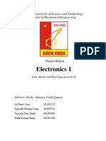 Electronics 1: Ha Noi University of Science and Technology School of Mechanical Engineering