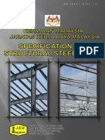 S12 Specification for Structural Steelworks