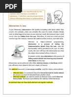 Abstraction in Java