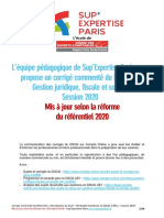 DSCG Ue1 2020 Corrige Supexpertiseparis VF