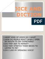 Voice and Diction 1ST Topic