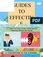 Guides TO Effectiv E Listenin G