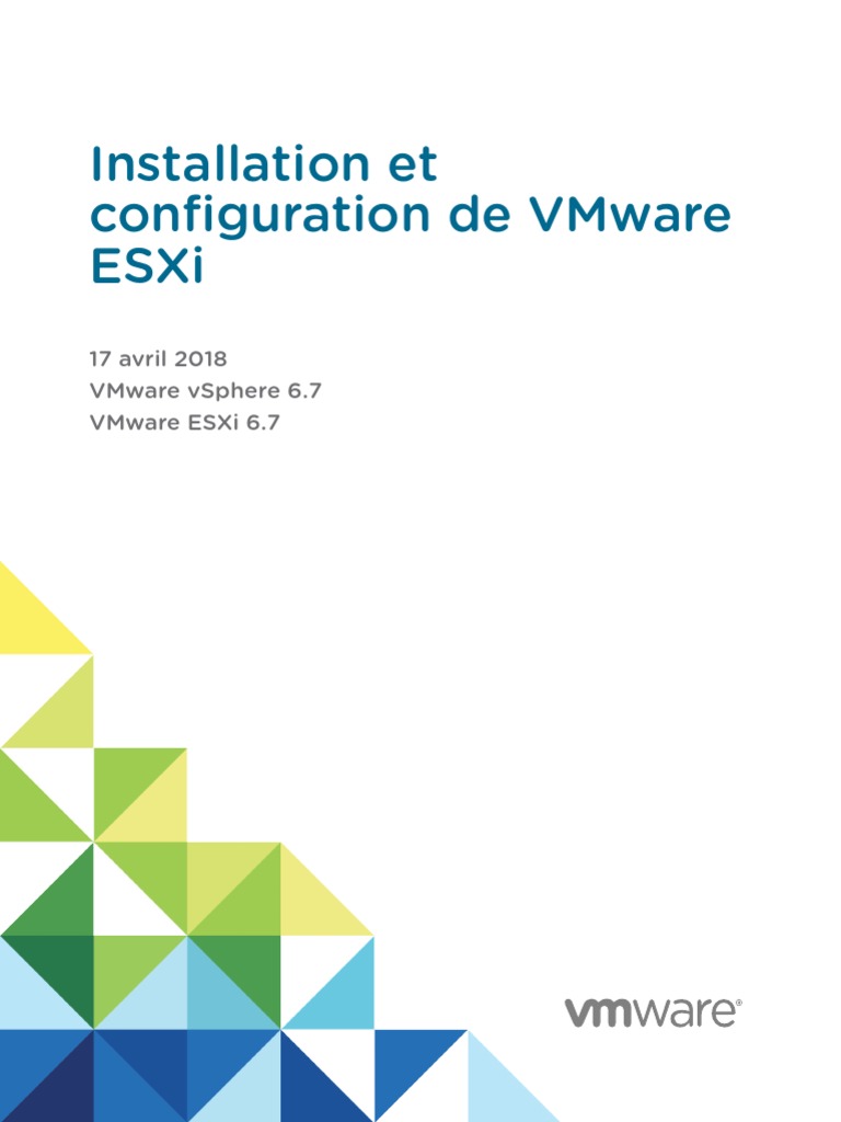 Vsphere Esxi 67 Installation Setup Guide | PDF | Pare-feu (informatique ...
