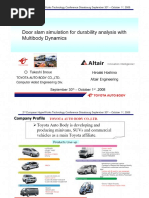 Automotive CAE Durability Analysis Overview | PDF | Finite Element ...