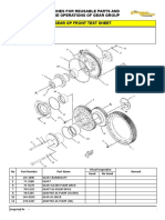 Guidelines For Reusable Parts and Salvage Operations of Gear Group Gear GP Front Test Sheet