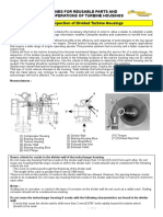 Guidelines For Reusable Parts and Salvage Operations of Turbine Housings Visual Inspection of Divided Turbine Housings