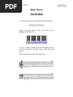 Music Theory - Notes Reading