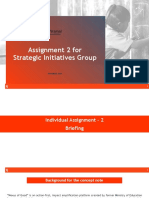 Piramal - Assignment 2 - Strategic Initatives Group
