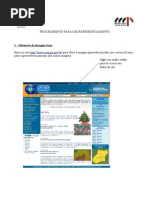 Procedimento para Georreferenciar ENVI