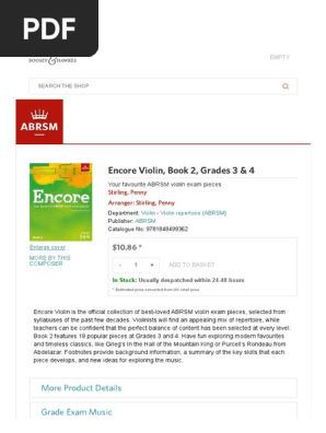 Encore: Book 2, Grades 3 & 4: Your favourite ABRSM piano exam