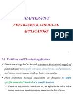 CH-5. Firtilizers and Chemical Applicators