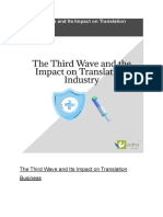 The Third Wave and Its Impact On Translation Business