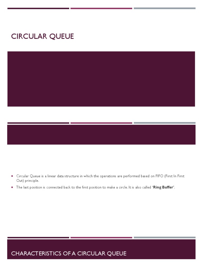 Circular Queue and Priority Queue | PDF | Queue (Abstract Data Type ...