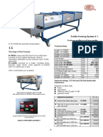 Profile Forming System K 1: (Add. Charge)