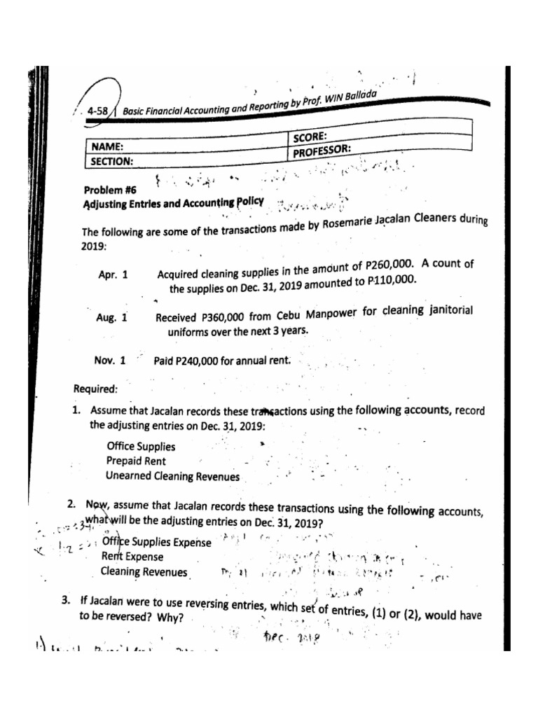 Basic Financial Accounting and Reporting by Prof. WIN …