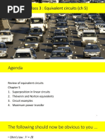 5ECA0 Class 3: Equivalent Circuits (CH 5)