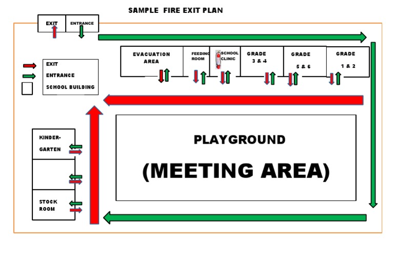 Fire Exit Plan | PDF