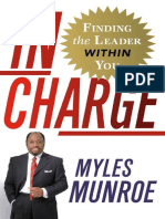 In Charge_ Finding the Leader Within You - Myles Munroe