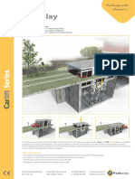 Hydraulic Car Lift With Cover Invisible' Solution To Access To The Parking Levels