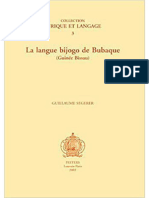 La Langue Bijogo de Bubaque (Guinée Bissau)