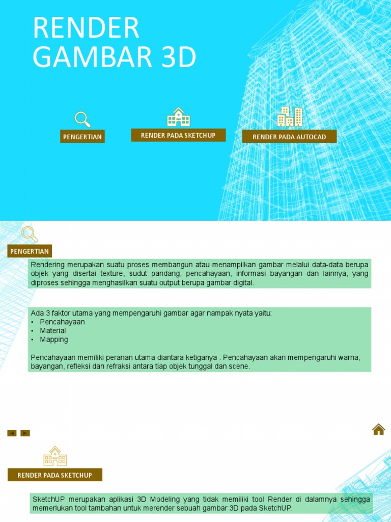 Render Gambar 3d | PDF