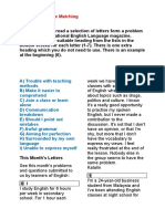 Part One: Multiple Matching Instructions