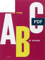 ABC of Reading by Ezra Pound