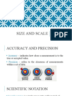 Size and Scale