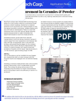 Moisture in Ceramics & Powder Moisttech