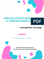 Analisis Situasi Strategi Bisnis