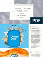 TT PROJECT - WORLD TOURISM DAY Rushabh 9B4