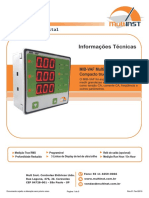 Medidor elétrico MIB-VAF