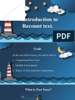Introduction To Recount Text