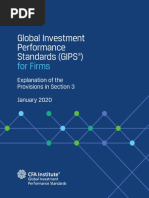 Global Investment Performance Standards (GIPS) : For Firms