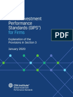 Global Investment Performance Standards (GIPS) : For Firms