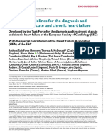 2021 ESC Guidelines for the diagnosis and treatment of acute and chronic heart failure