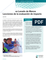 WSP Peru HWWS Impact Evaluation Research Brief Spanish