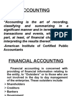 Accounting: - American Institute of Certified Public Accountants