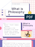 Lesson 2: What Is Philosophy ?