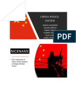 CCP China Police