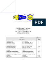 Servi Cardan agricultural catalog covers PTO drive shafts