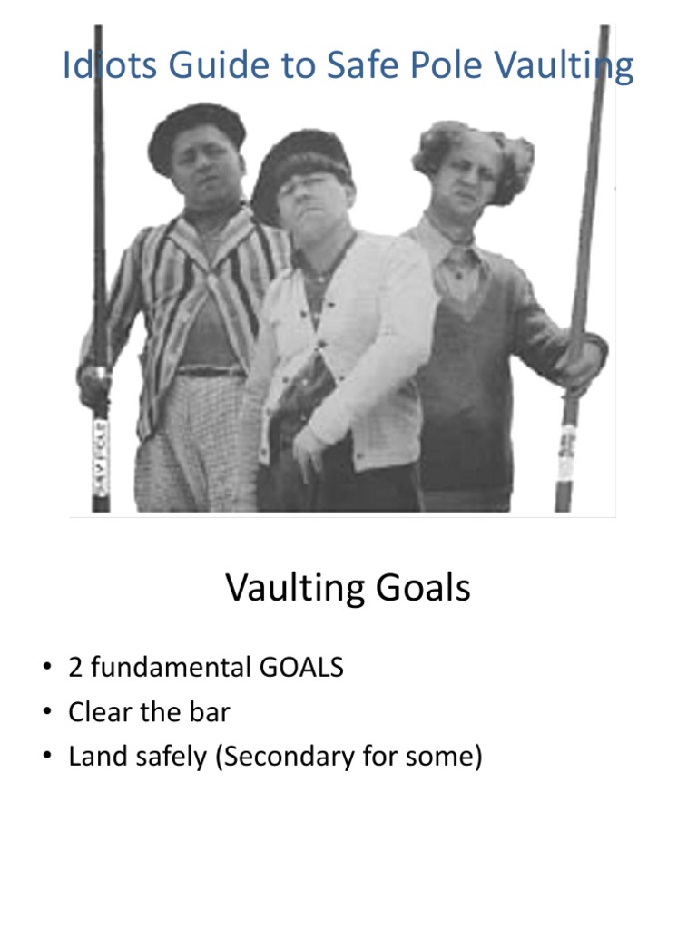 Safe Techniques for Pole Vaulting | PDF | Metrology | Physical Quantities